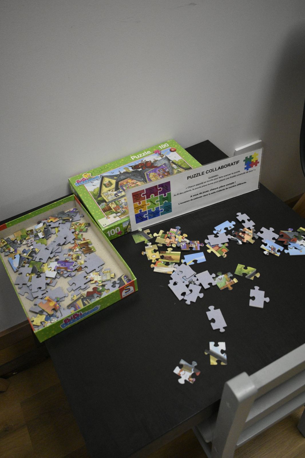 Le puzzle collaboratif